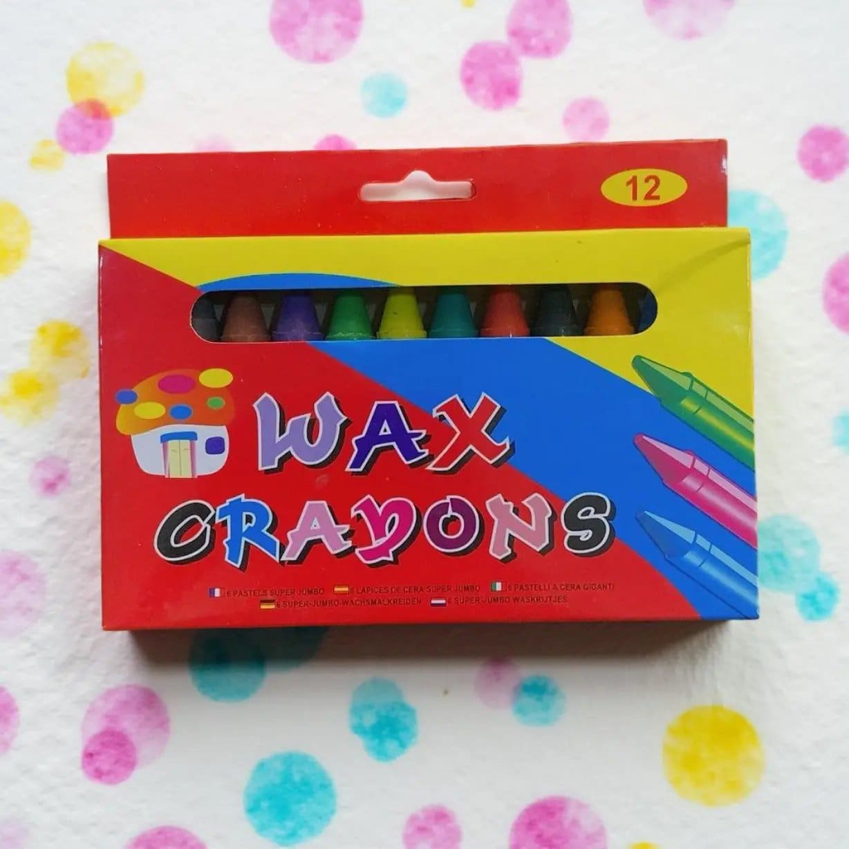 1082.Jpg Wax Crayons - Image 1