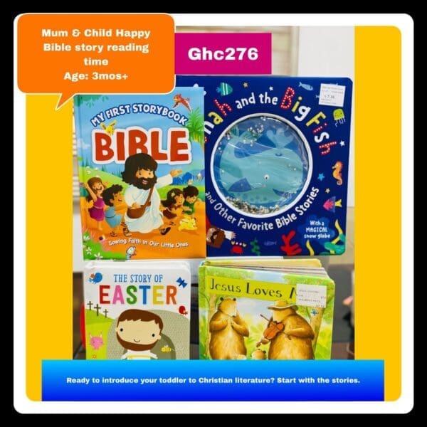 Mum &Amp;Amp; Child Happy Bible Story Reading Time  / 3Mths+ - Image 1