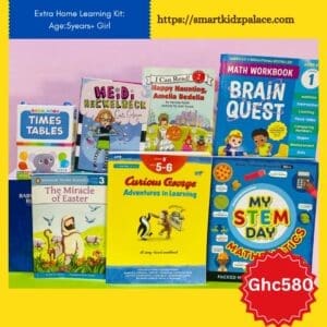 Extra home learning kit for Age 5years+ Girl