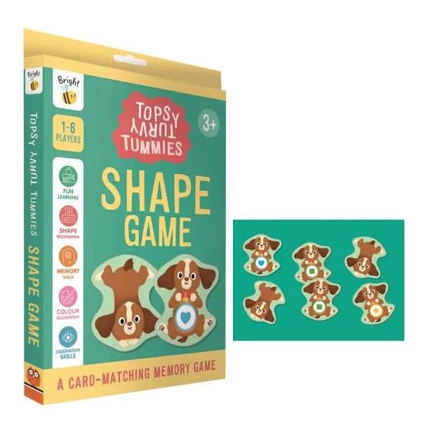 1224.Jpg Topsy-Turvy Tummies Shape Game - Image 1