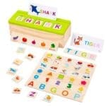 KNOWLEDGE CLASSIFICATION BOX FOR KID SPELLING PRACTICE