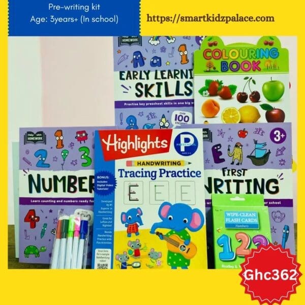 Pre-Writing Practice Kit For Preschool - Image 1