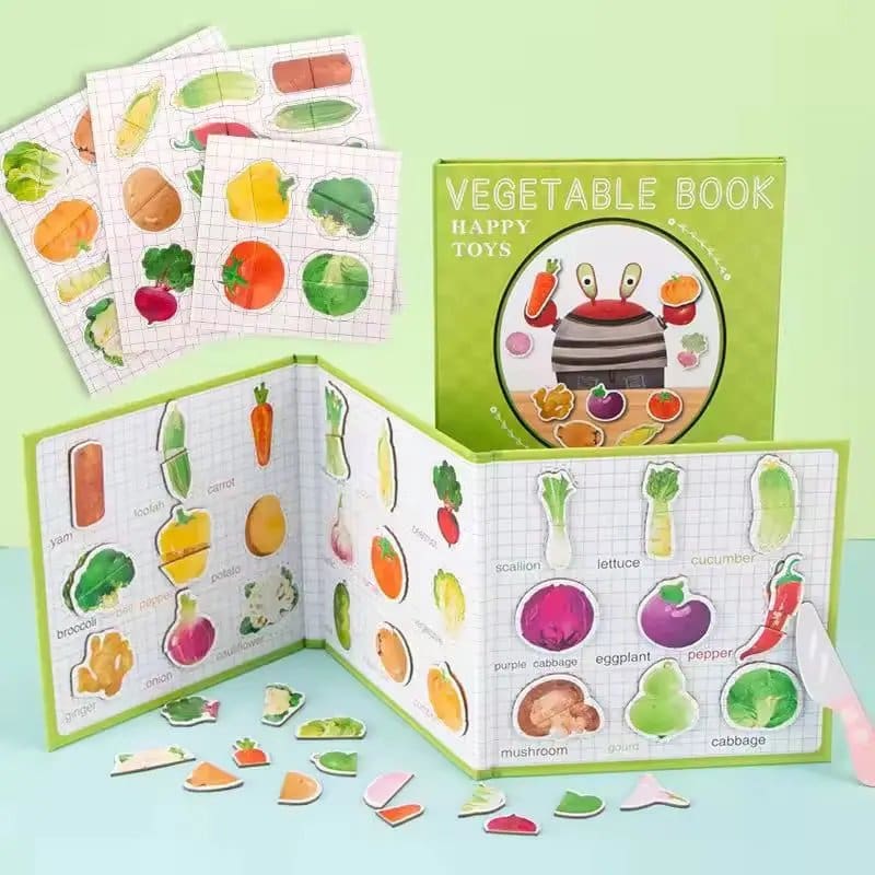 1330.Jpg Vegetable Book Children'S Necessities - Image 1