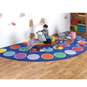 CLASSROOM MONTESSORI LEARNING MAT FOR PRESCHOOLS AND HOMES (SEMI-CIRCLE)