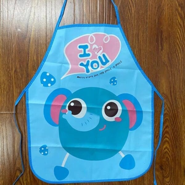 Early Toddler Reusable Apron - Image 1