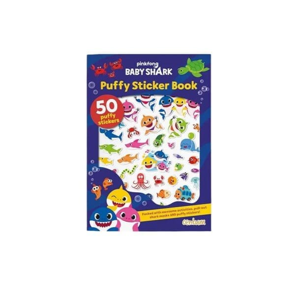 Puffy Sticker Book Baby Shark - Image 1