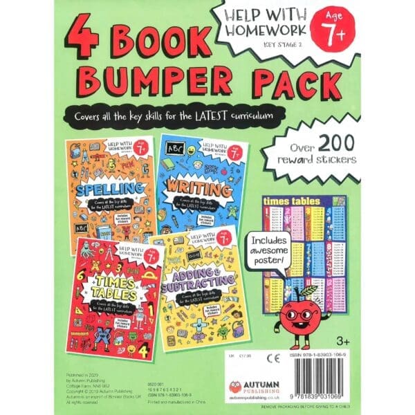 Help With Homework Pack Key Stage 2 Age 7+ - Image 1