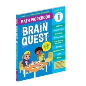 Brain Quest Math Workbook Grade 1