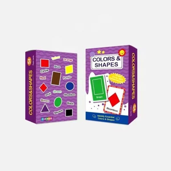Colors Shapes Flashcards - Image 1