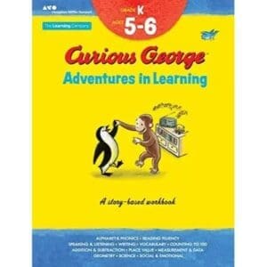 Curious George Adventures in Learning Kindergarten (Learning with Curious George Ages 5-6)