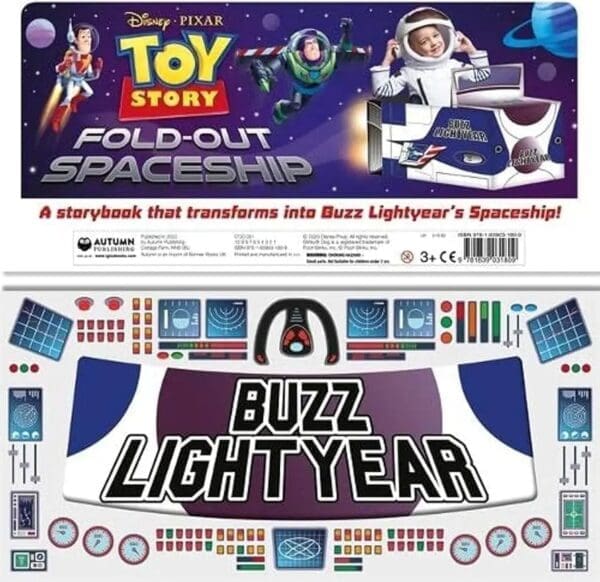 Disney Pixar Toy Story Fold Out Spaceship - Image 1