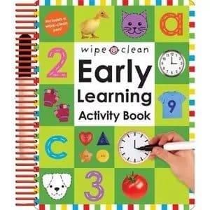 664.Jpg Early Learning Activity Book (Wipe Clean) - Image 1