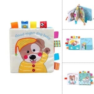 FABRIC BOOK GOODNIGHT DOG BABY