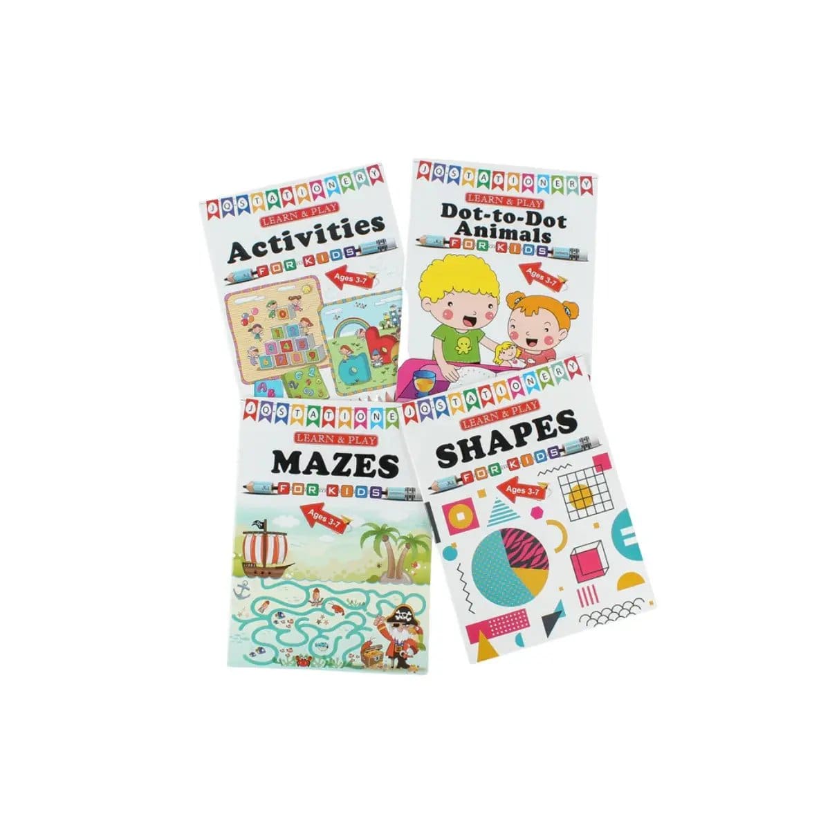 744.Jpg Learn N Play Activity Bumper 4 Books - Image 1