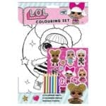 LOL SUPRISE COLOURING SET