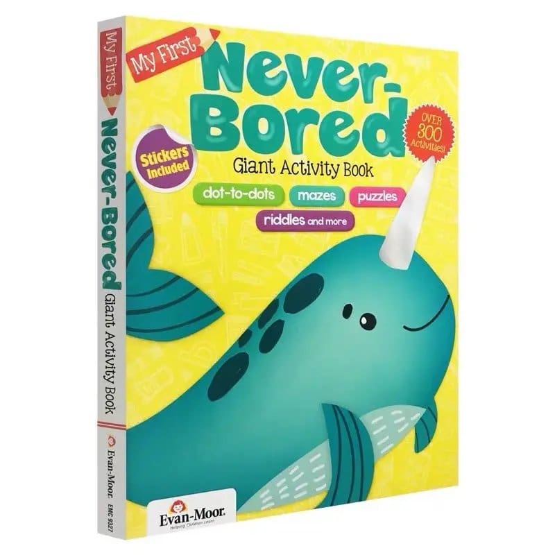776.Jpg My First Never-Bored Giant Activity Book - Image 1
