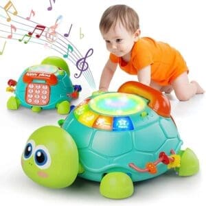 CRAWLING PHONE TURTLE TOY1