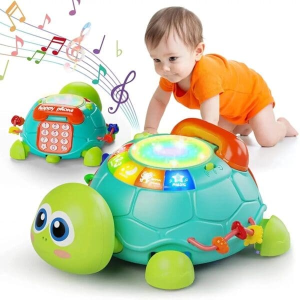 Crawling Phone Turtle Toy1 - Image 1