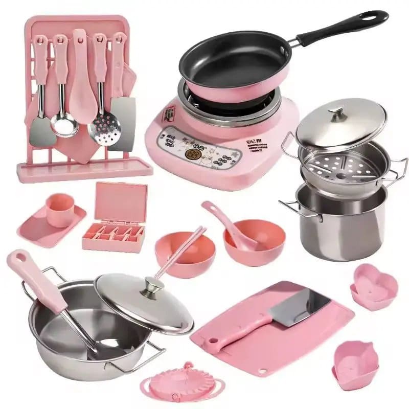 937.Jpg Real Cooking Kitchen Set For Kids - Image 1
