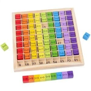 Multiplication Wooden Cubes