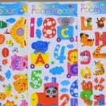 3-pieces bundle classroom decor stickers, size 75* 50cm