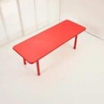 FIREBOARD RECTANGULAR-SHAPED TABLE  150cm (8 SEATER)