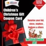 Children's Christmas Gift Coupon Card