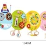 Arriving soon: Wooden Caterpillar wall sensory multi-panel activity board