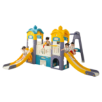The Ultimate Indoor and outdoor Kids double Slides and swing Play sets for Kids Age 1-7yrs Years