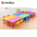 Pre-Order rectangular table for preschool