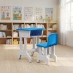 Pre-Order kindergarten Single sitting desk - Image 3