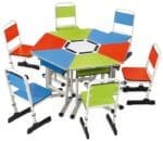 Round table sitting Elementary Desk - Image 4