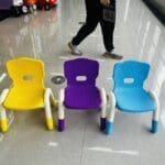 Pre-order colorful preschool chairs 28cm sitting height