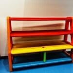 Pre-Order Storage shelf with 6 Containers