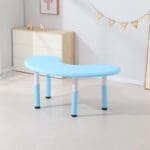 Arriving Soon: Small Moon shaped preschool Table - Image 3