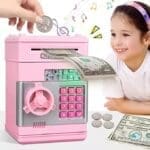 Money Box Modern Digital ATM Piggy Bank for Kids with Password and Thumb Lock