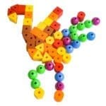 ROUND BEADS AND CUBIC HANDS-ON LACING