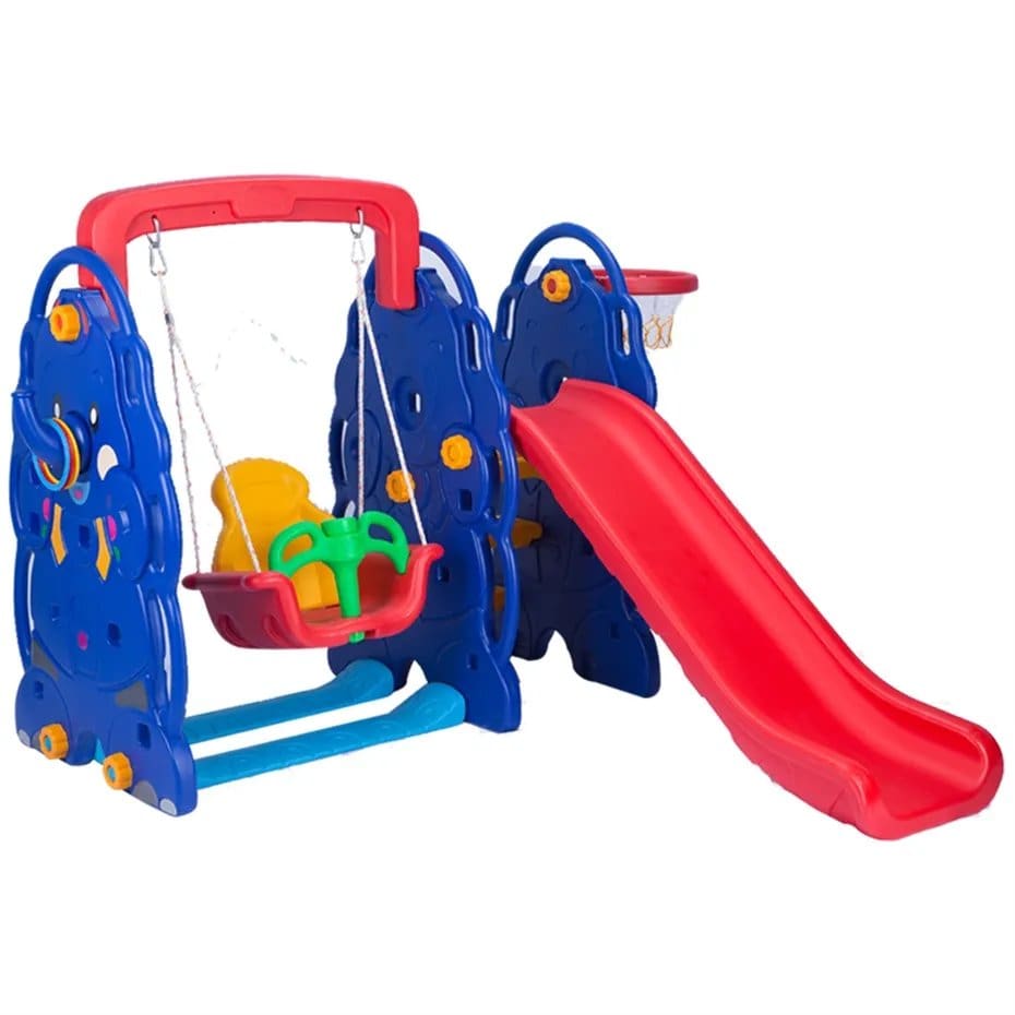 1572.Jpg Big Toddler Plastic Slide, Swing, Basketball Hoop Size: 160*70*108Cm - Image 1