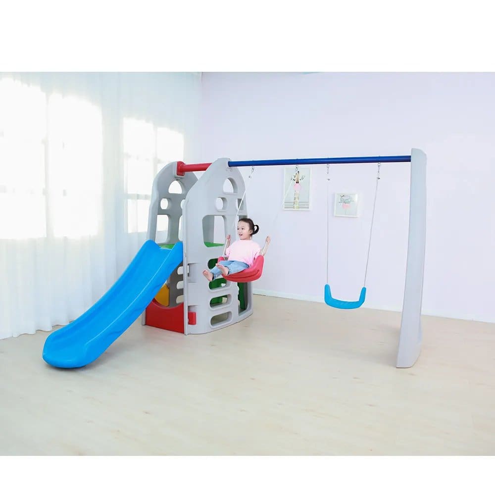 1584.Jpg Kids Game Slide And Swing Size:260*276*190Cm - Image 1