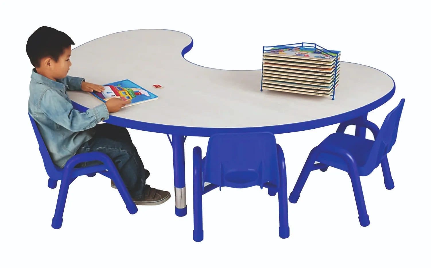1611.Jpg Fireboard Arc Adjustable Table Size: 180*90*37-60Cm - Image 1