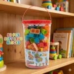 80PCS Soft building blocks