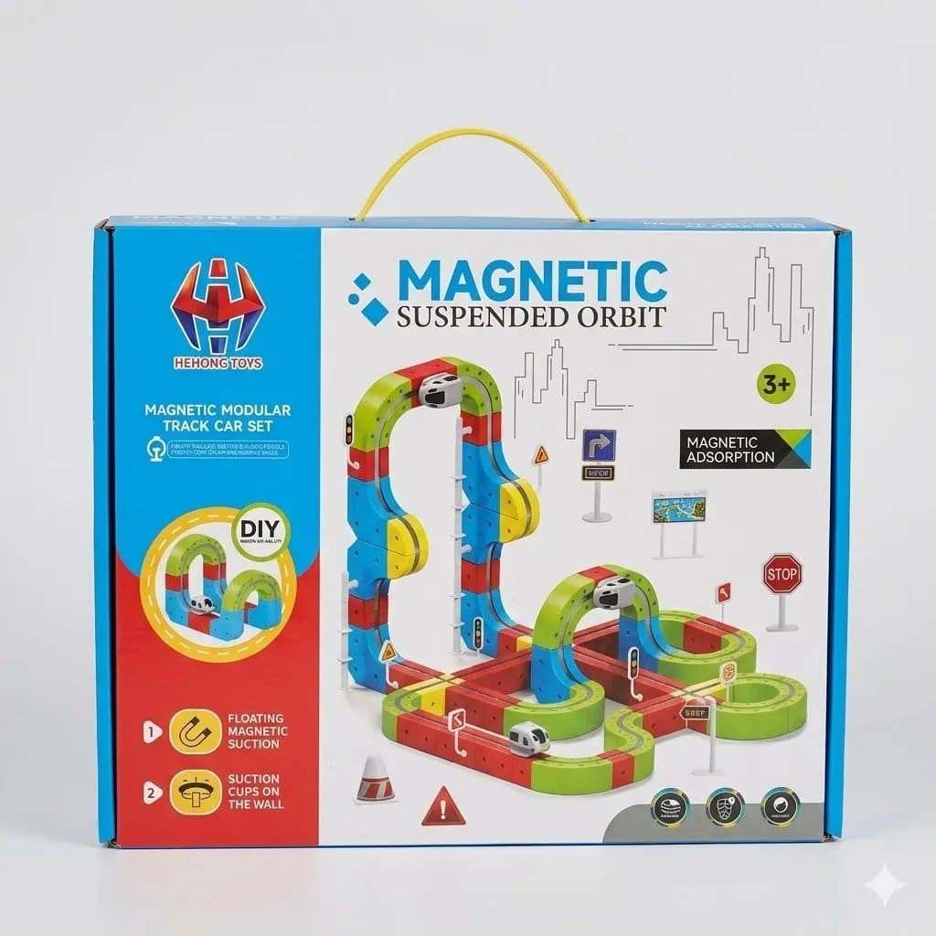 1648.Jpg Magnetic Suspended 149Pcs Orbit Diy For Kids - Image 1