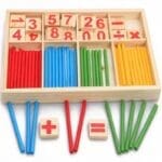 Mathematical intelligent stick for preschool counting